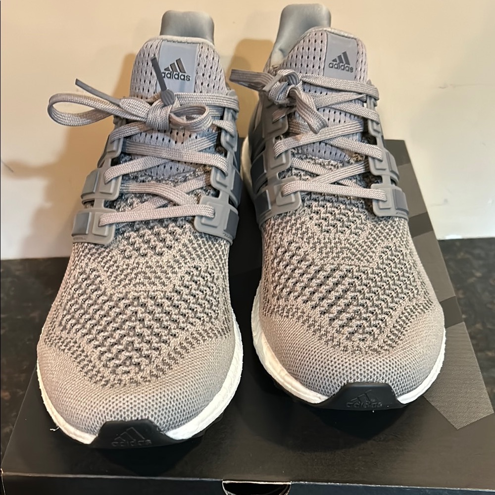 Adidas Gray Ultra Boost Sneakers